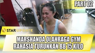 IntipSehari MARSHANDA OLAHRAGA GYM RAHASIA TURUNKAN BB 15 KILO  STAR UPDATE [upl. by Ong941]