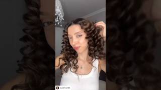 Mandal ile saç dalgası mı 😱 hairstyle hairstyle hairvideo [upl. by Elsworth]