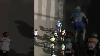 Insane bike handling from Danny van Poppel 🤩 Shorts LaVuelta [upl. by Leiria509]