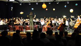 Siyahamba performed by Crownover Middle School Full Orchestra [upl. by Namruht]