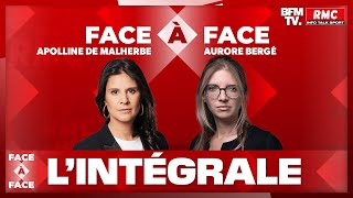 Linterview politique intégrale dAurore Bergé sur RMC [upl. by Inalial]