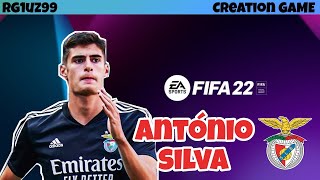 FIFA 22  HOW TO CREATE ANTÓNIO SILVA ON FIFA 22  ITAPS5 [upl. by Gildea]