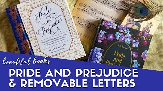 Pride amp Prejudice amp Removable Letters  Marjolein Bastin amp Hellers Letters  Beautiful Books Review [upl. by Vernon315]