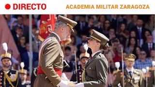 LEONOR FELIPE VI le entrega el DESPACHO DE ALFÉREZ y la GRAN CRUZ del MÉRITO MILITAR  RTVE [upl. by Aciretal]