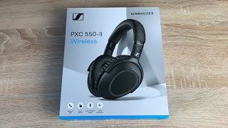 Sennheiser PXC 550II Wireless Headphones Unboxing [upl. by Ceil10]