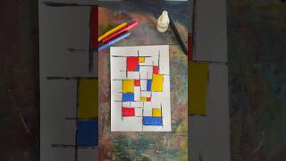 Mondrian Printing Activity [upl. by Eilrak198]