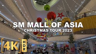 The Complete Christmas Tour of SM Mall of Asia in 2023  Expansion Updates  Walk Tour Philippines [upl. by Drofkcor]