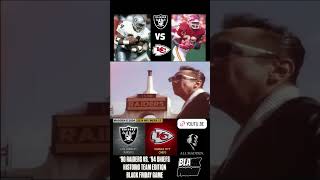 Madden NFL 2004 Mod  Los Angeles Raiders vs Kansas City Chiefs  2024 NFL Week 13 Black Friday [upl. by Esinned]