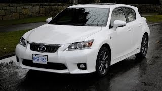 2012 Lexus CT200h review [upl. by Nottnerb684]