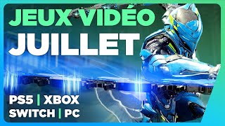 Le TOP des jeux vidéo de JUILLET 2023 ✨ Sorties JV PCPS5XBOXSWITCH [upl. by Elias]