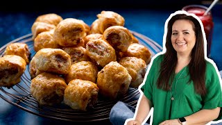 Nickys Quick and Easy Sausage Rolls [upl. by Neelrahs]