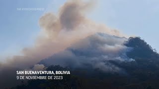 Sequía prolonga y agrava los incendios forestales en Bolivia [upl. by Yllor]