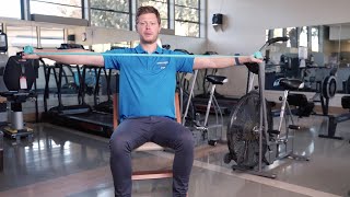 How to improve your posture using resistance bands [upl. by Thorner]