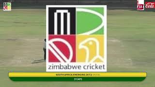 Zimbabwe Emerging vs SA Emerging  2nd 4 Day Match  Day 3 [upl. by Noitsuj]