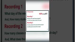 IELTS Life Skills A1 Listening practice Test [upl. by Anniala]