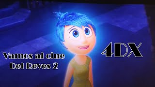 Vamos al cine Del Revés 2 en cine 4DX [upl. by Aitnas]