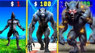 1 WEREWOLF to 1000000000 in GTA 5 [upl. by Aisorbma]