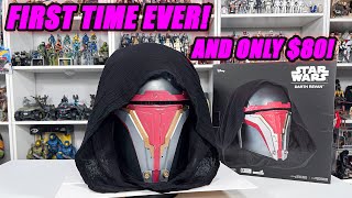 Darth Revan Helmet Costume from Jazwares [upl. by Jarvis902]