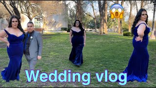 Wedding vlog ☺️ getting ready with me [upl. by Ledarf]