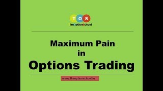 Maximum pain theory in options Lets talk about options THE OPTION SCHOOL 24th May [upl. by Chiquia465]