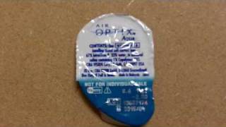 How to Read a Prescription from a Contact Lens Blister Pack [upl. by Dex]