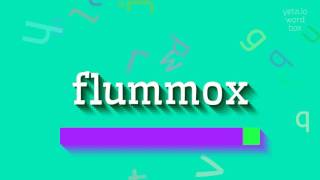 FLUMMOX  HOW TO PRONOUNCE FLUMMOX flummox [upl. by Ole]