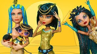 Barbie Families  The PHARAOH BABE Doll Family Auntie Trouble  Toys and Dolls Fun for Kids [upl. by Ibor]