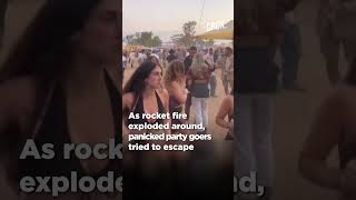 Watch Hamas Attack On Israeli Rave Party [upl. by Ayotnahs]