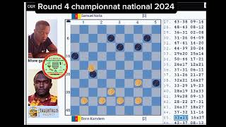 Kamdem Boris vs Nolla Samuel round 4 Cameroon National championship [upl. by Alyworth834]