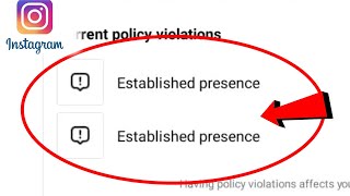 Established presence on instagram kya hota hai [upl. by Ahsiki304]