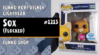 Funko Pop Lightyear  Sox Flocked  1213  Funko Shop  Just One Pop Showcase [upl. by Annoek]