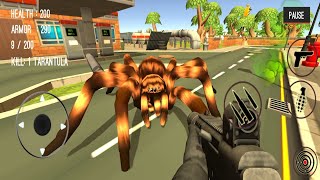 TARANTULA  SPIDER HUNDER AMAZING CITY 3D  LEVEL 1 GAMEPLAY [upl. by Rashida675]