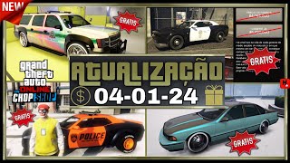 GTA V Online Atualização 04012024 Novo Carro Declasse Park Ranger e Mais [upl. by Ritz]