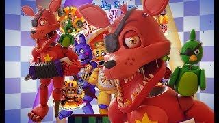 ULTIMATE CUSTOM NIGHT ROCKSTAR FOXY🌟 PLASTILINAPORCELANA [upl. by Sivar]