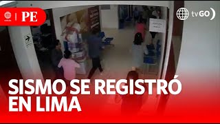 Sismo de 54 grados ocasionó deslizamiento en Pasamayo y Ate  Primera Edición  Noticias Perú [upl. by Titos]