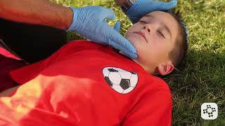 Child CPR  Lay Rescuer [upl. by Adahsar]