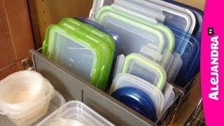 How to Organize Food Storage Containers [upl. by Luapnhoj52]