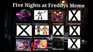 my fnaf controversy meme [upl. by Atikam492]