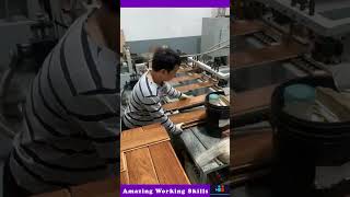 The Process Of Making Wooden Planks [upl. by Uolymme629]