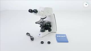 Microscope Primostar 3 from Zeiss  Microscopy equipment [upl. by Neahs258]