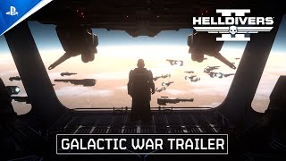 Helldivers 2  quotA United Standquot Galactic War Trailer  PS5 amp PC Games [upl. by Cita]