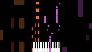 Offenbach The Can Can Piano Version I Synthesia Piano Tutorial [upl. by Korenblat298]