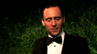 Tom Hiddleston on Theatre Coriolanus Evening Standard Theatre Awards 2014 interview [upl. by Robinson]