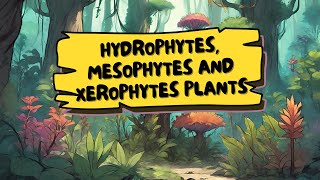 Hydrophytes Mesophytes and Xerophytes Plants [upl. by Ellmyer]