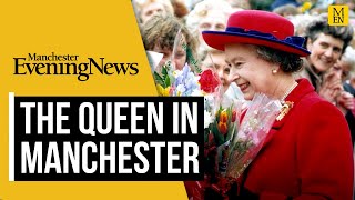 21 photos of The Queens Greater Manchester visits through the decades [upl. by Solram110]