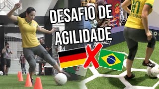 QUEM TEM MAIS AGILIDADE DESAFIO BRASIL X ALEMANHA ARGÉLIA [upl. by Santini]