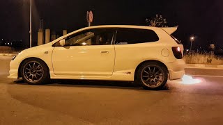 HONDA CIVIC EP3 TYPE R LAUNCH CONTROL  0400M CYPRUS [upl. by Sproul]