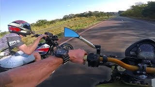 RD 135 ACELERANDO COM HORNET NA PISTA assista TWO STROKE RACING [upl. by Cnahc173]