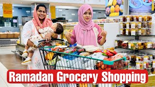 🌙 Ramadan Grocery Shopping 🛒😍  Mashura  Basheer Bashi  Suhana [upl. by Perla]