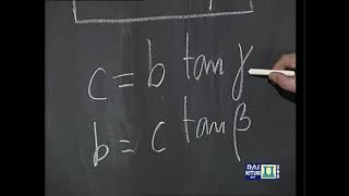 Corso Propedeutico Matematica Lez 39 Teoremi fondamentali sui triangoli Rotazio [upl. by Oettam]